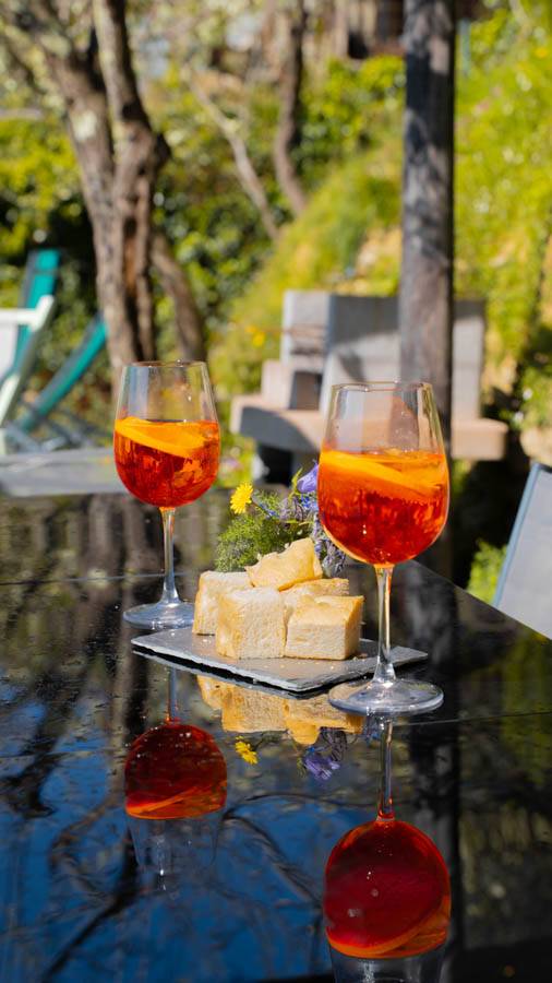 scorcio di paradiso giardino acciuga aperitivo Scorcio di Paradiso Levà e Sori